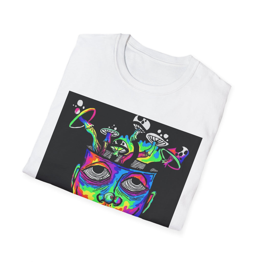 Psychedelic Portrait T-Shirt trippy world