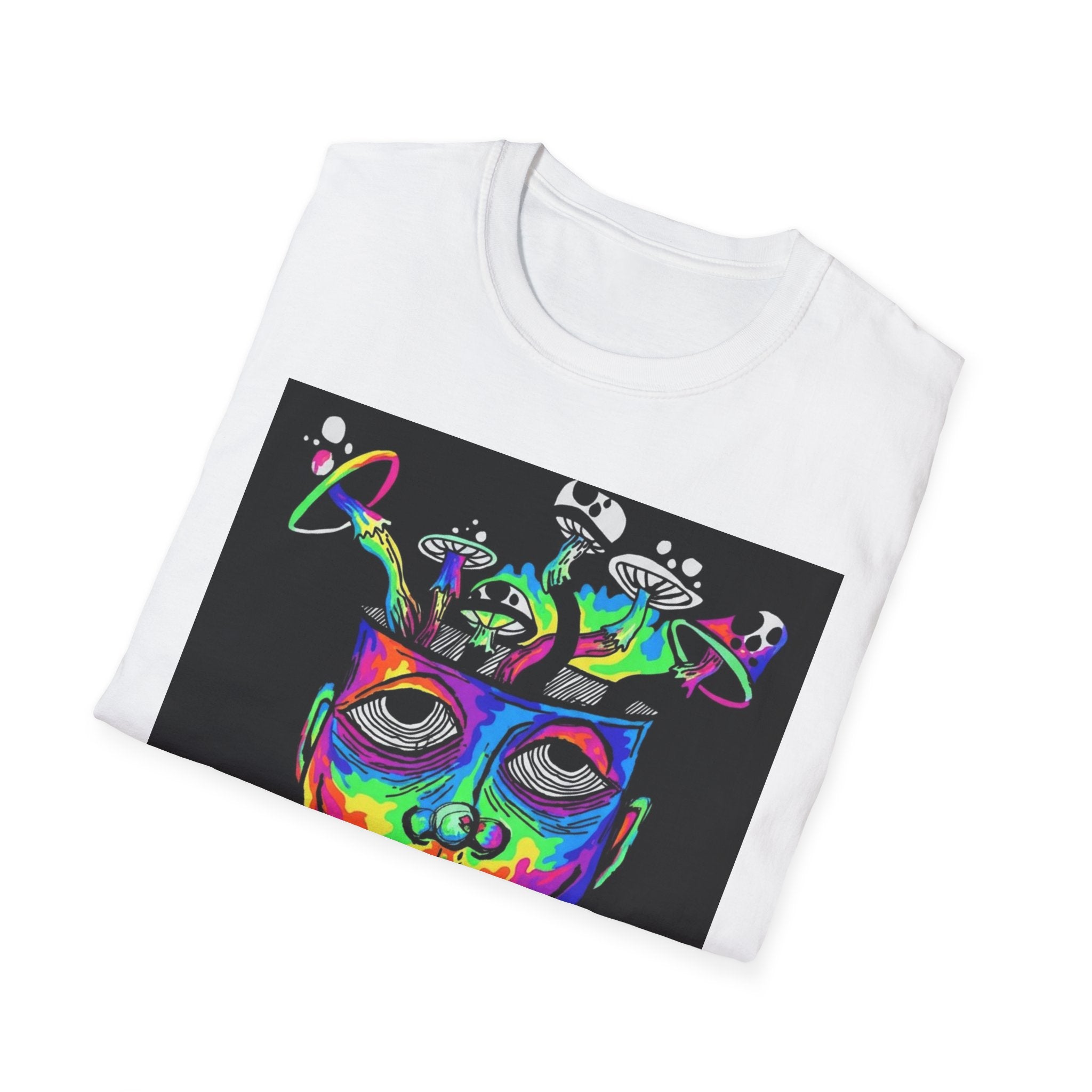 Psychedelic Portrait T-Shirt trippy world