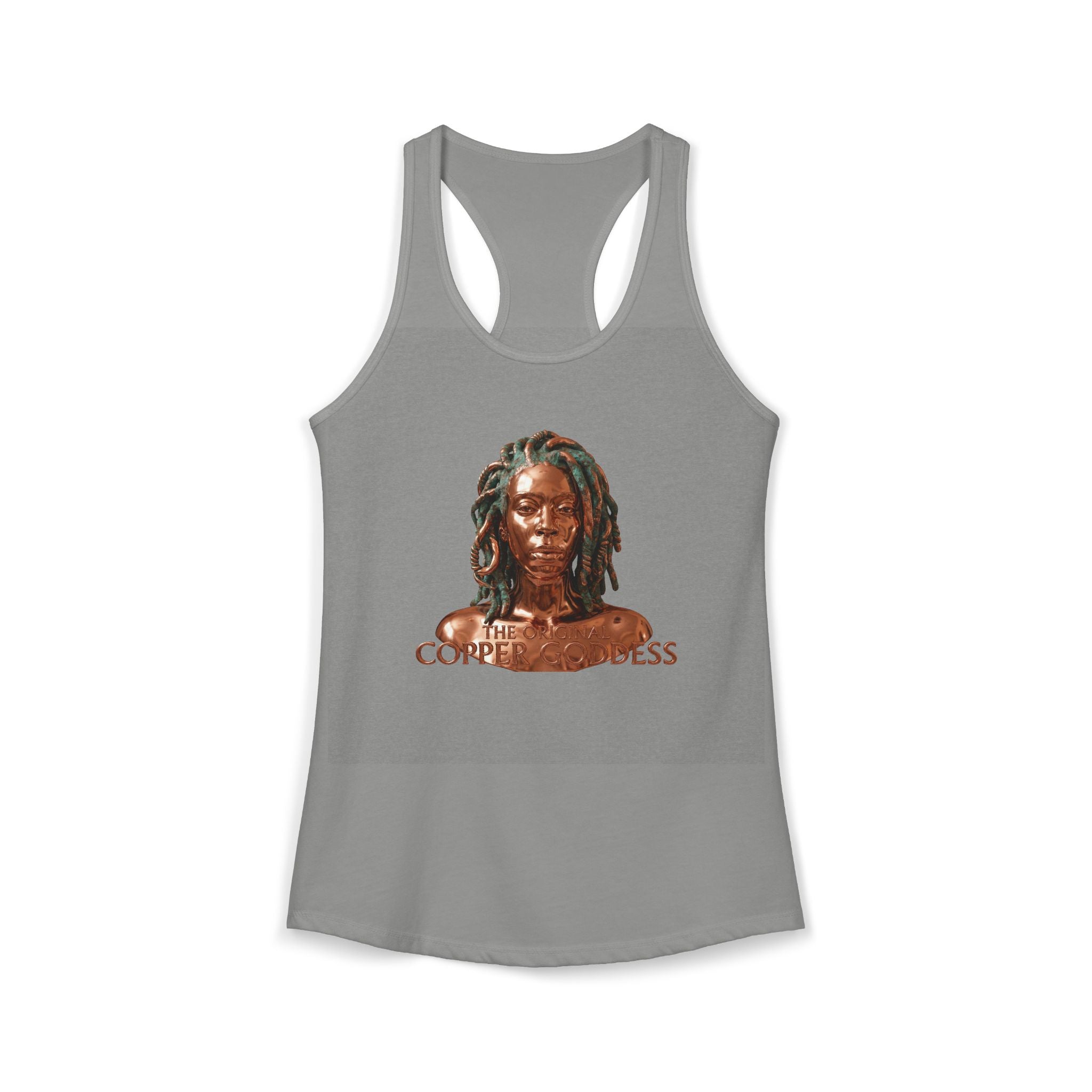 Copper Goddess Racerback Tank Top