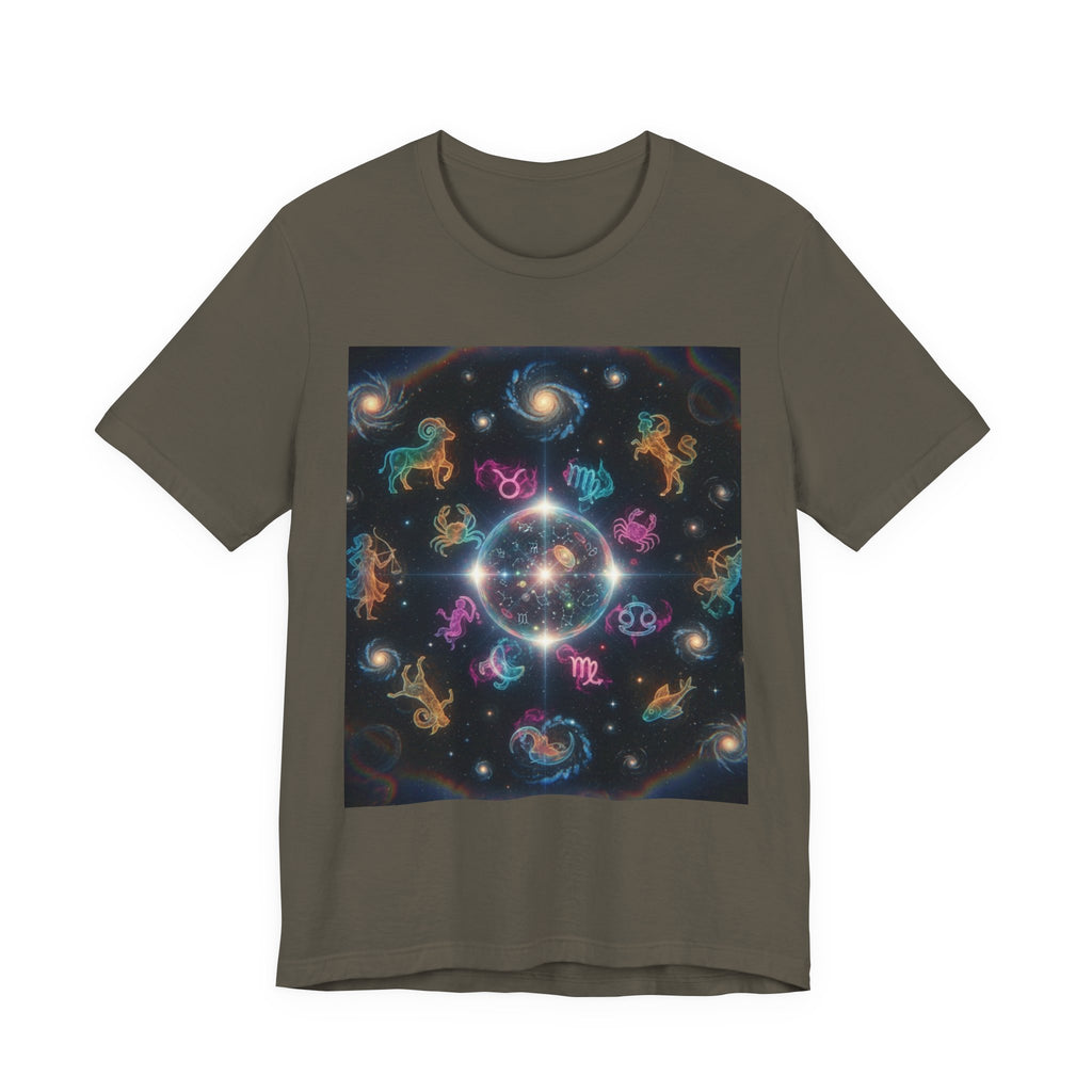 Unisex Zodiac Sign Short Sleeve Tee
