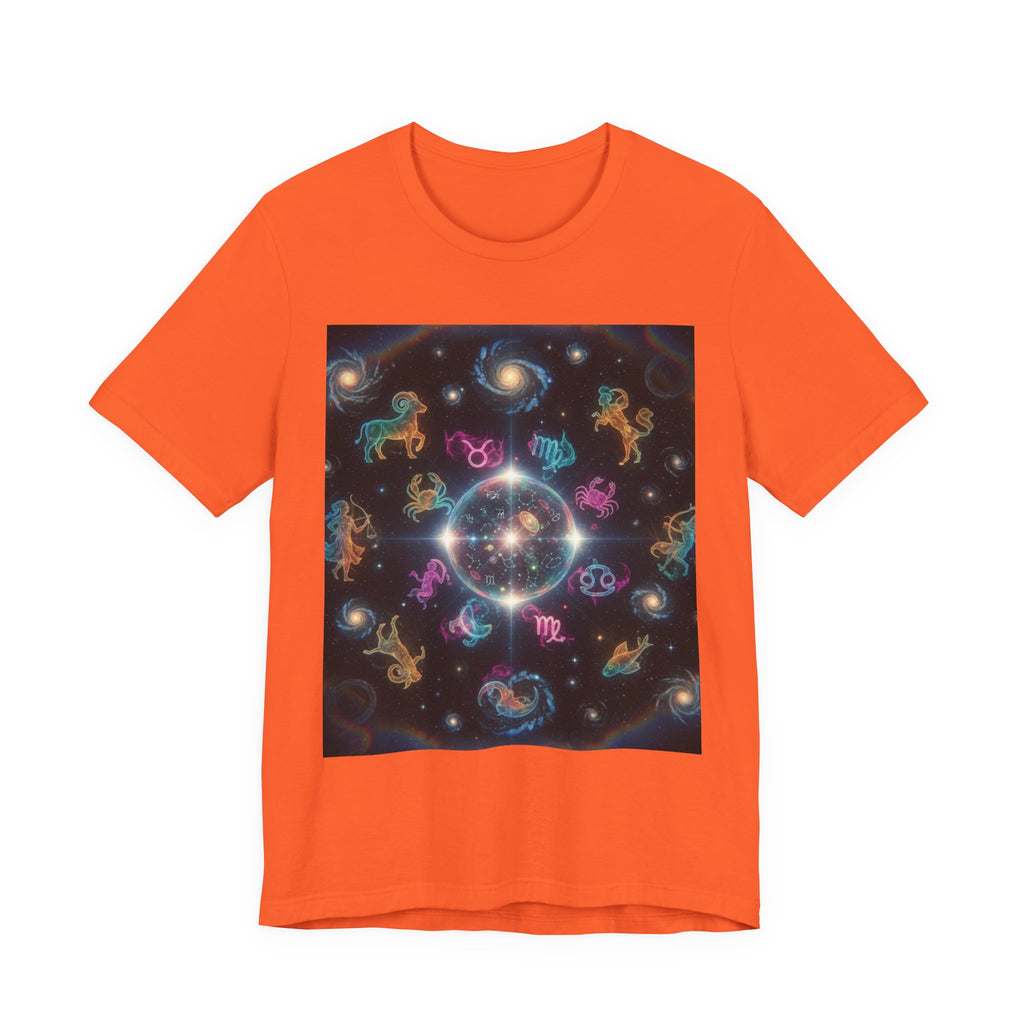 Unisex Zodiac Sign Short Sleeve Tee