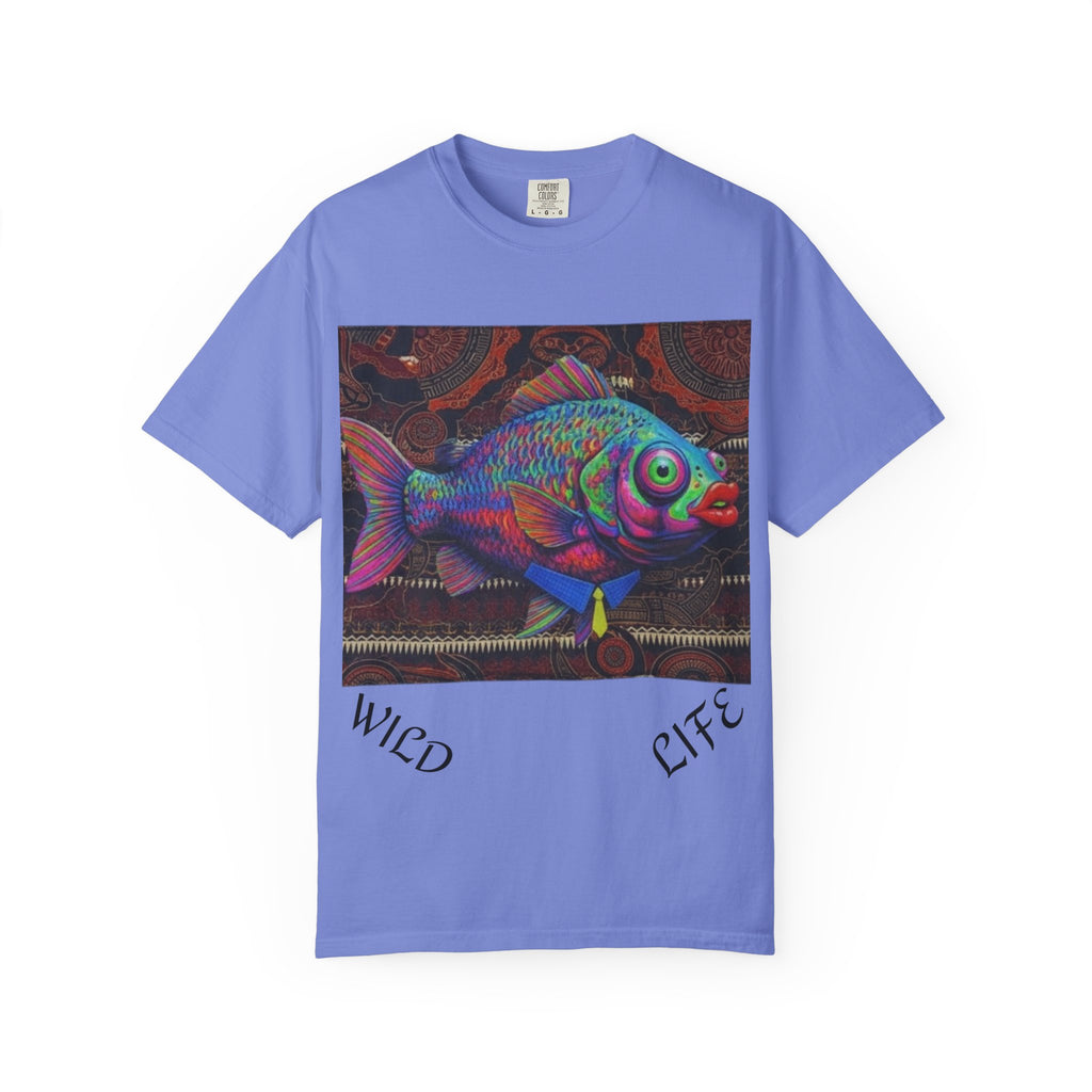 Copy of Copy of Wild Life Chimp Portrait T-Shirt — Colorful Retro Primate Graphic Tee