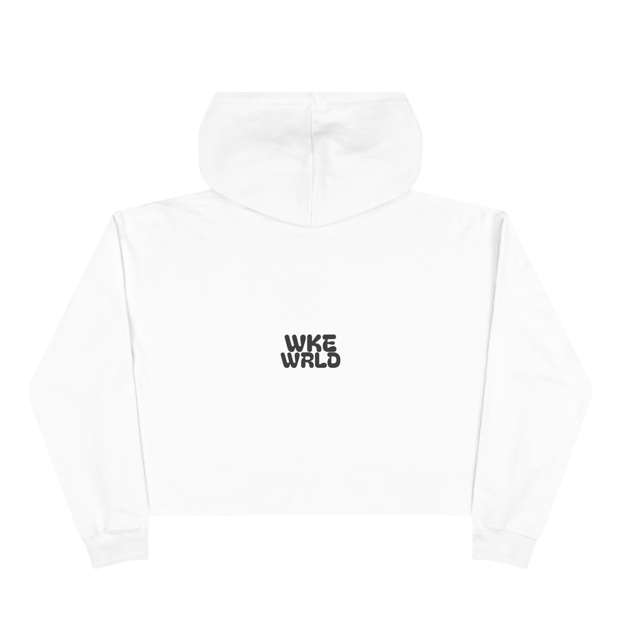 Awareness Crop Hoodie for Social Activists, Trendy Streetwear for Women, Unique Gift for Advocates, Comfortable Casual Wear