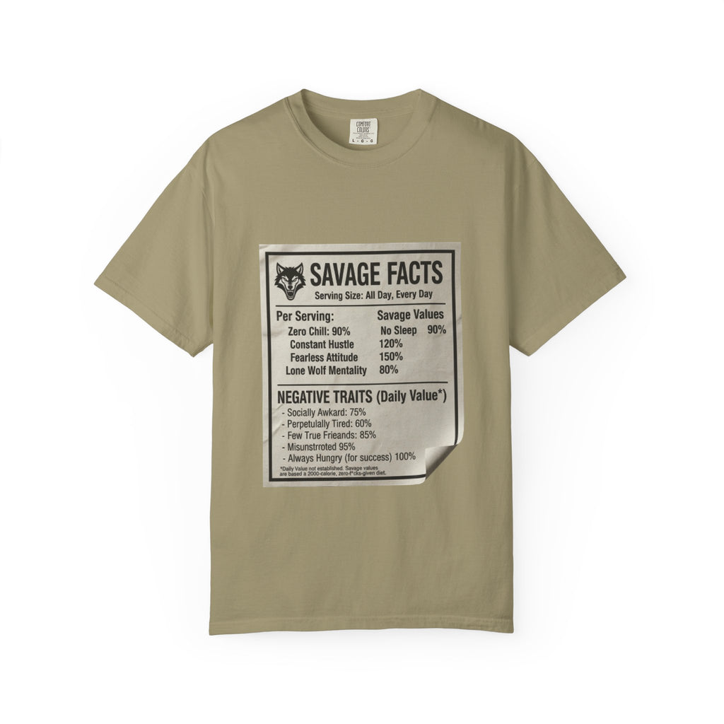 Savage Facts Unisex T-Shirt – Fun Graphic Tee for Casual Wear