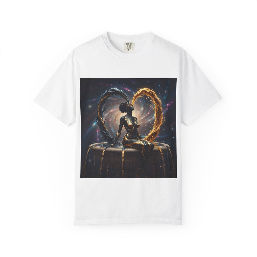 Heartbeat T-Shirt — Astral Couple Silhouette Tee