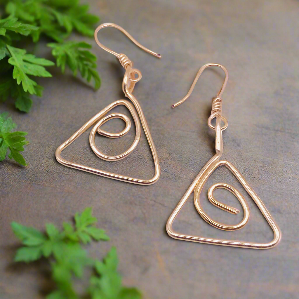 Triangle Earrings