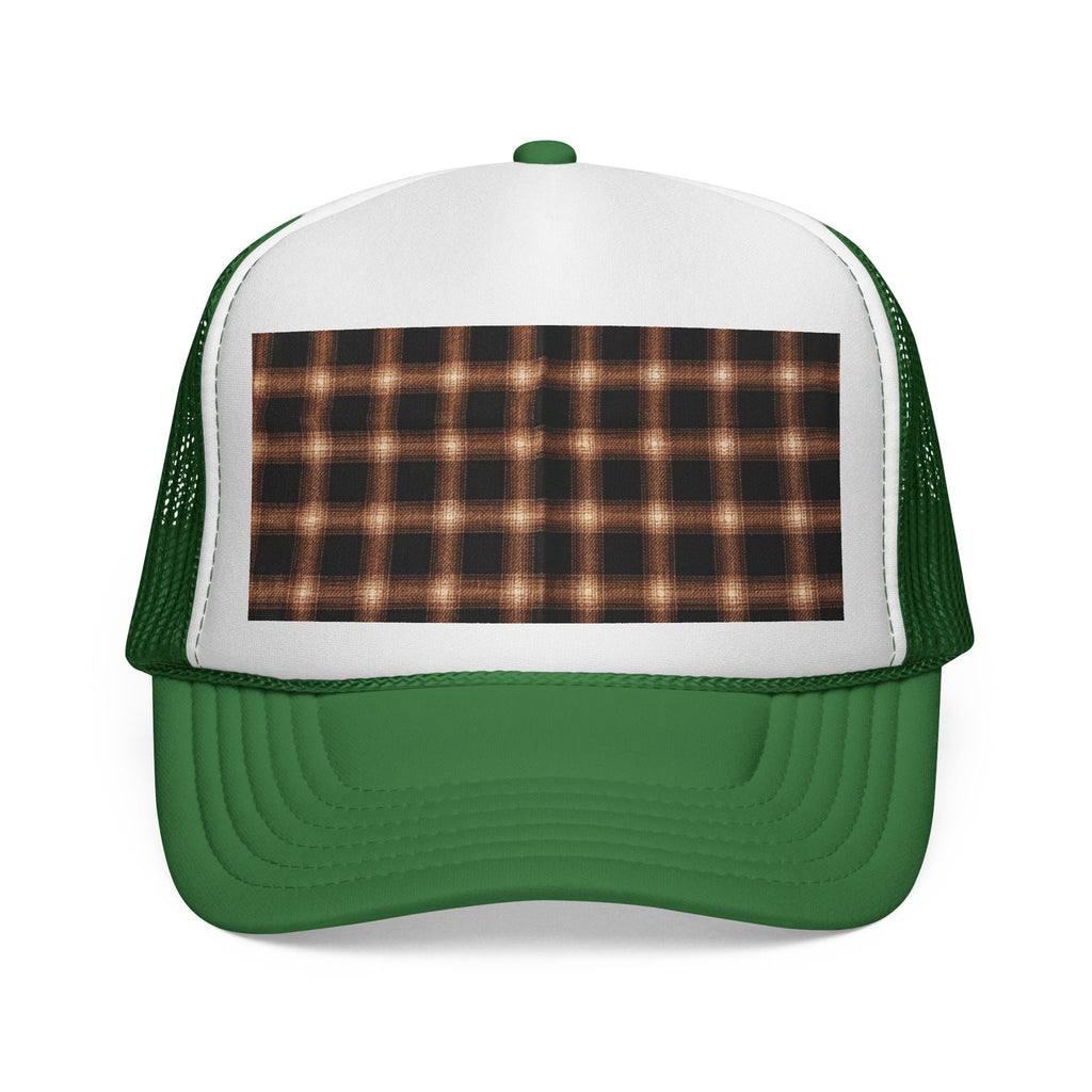 Plaid Trucker Cap