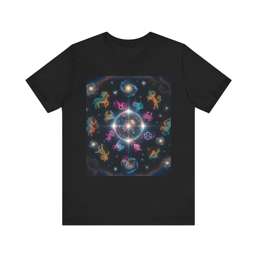 Unisex Zodiac Sign Short Sleeve Tee