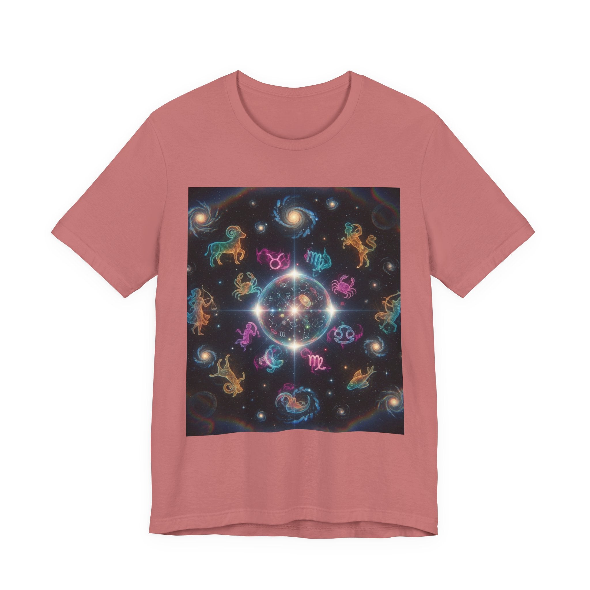 Unisex Zodiac Sign Short Sleeve Tee