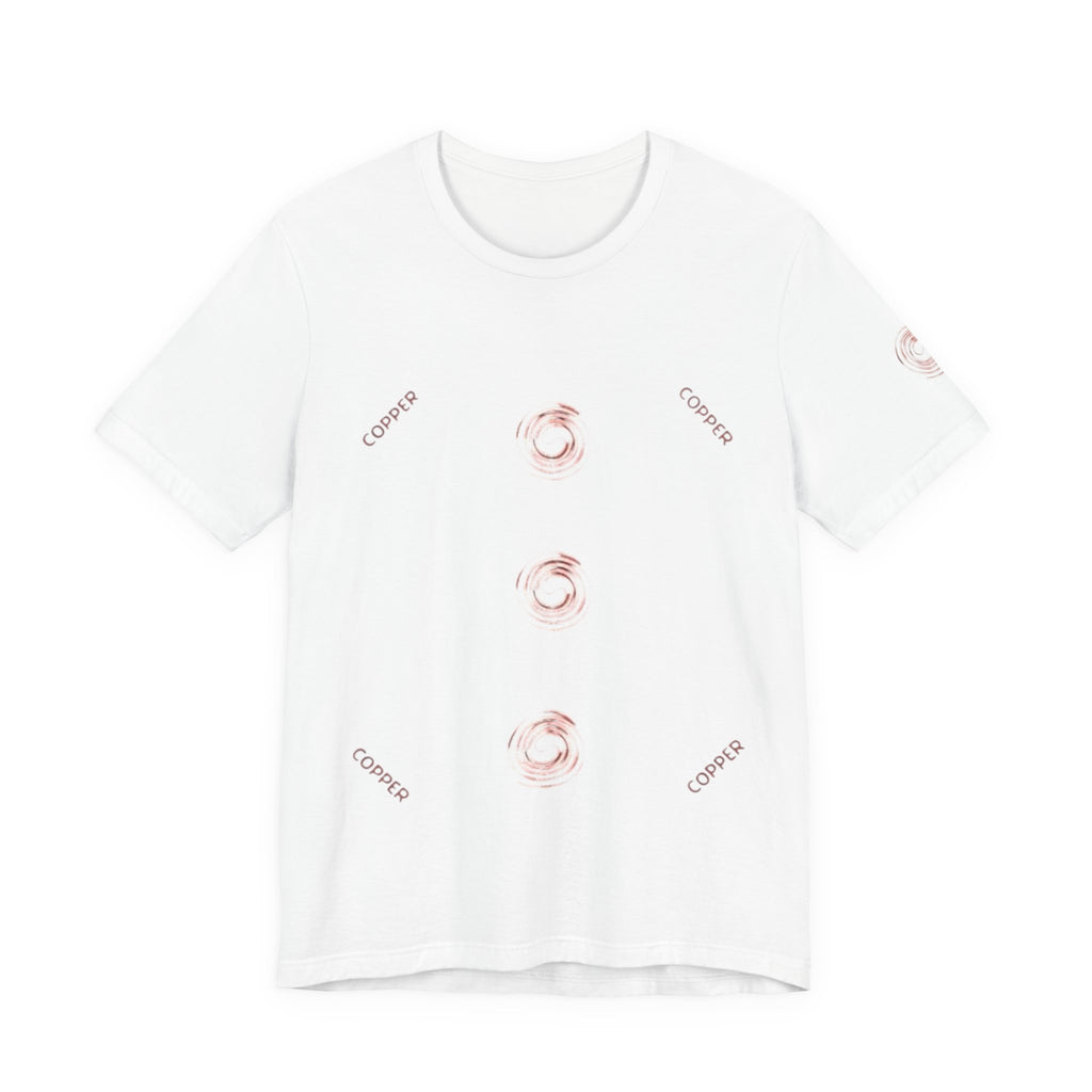 Unisex Casual Copper Tee