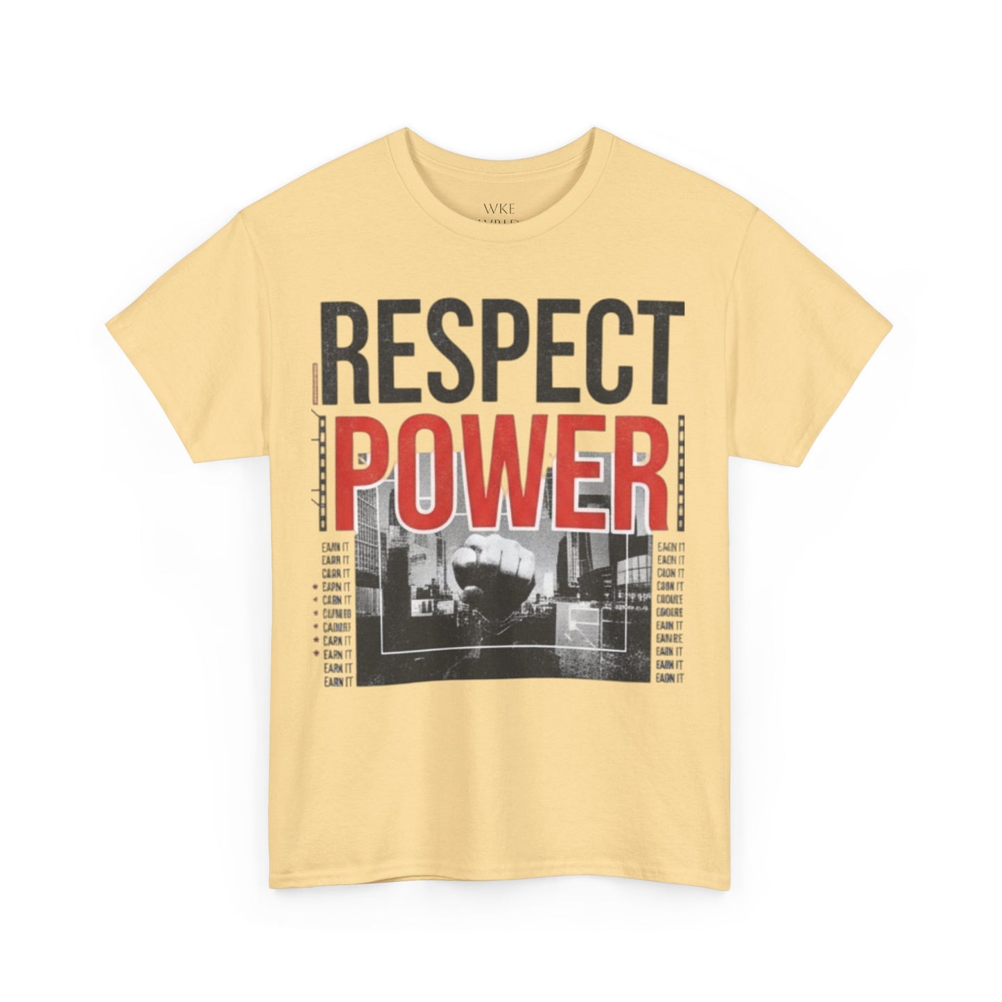 Respect Power Unisex Heavy Cotton Tee