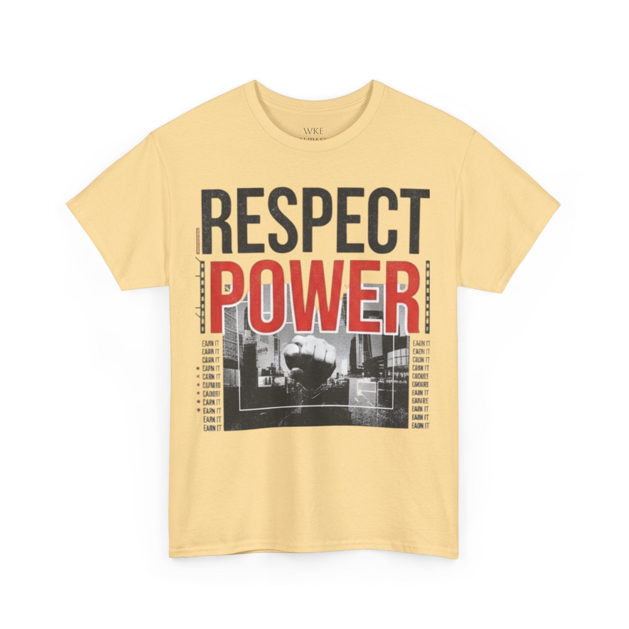Respect Power Unisex Heavy Cotton Tee