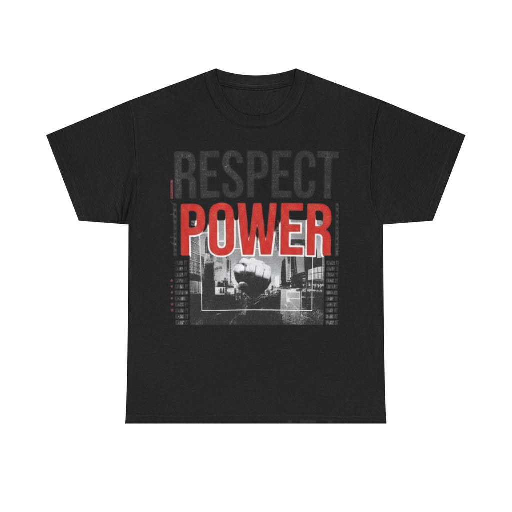 Respect Power Unisex Heavy Cotton Tee