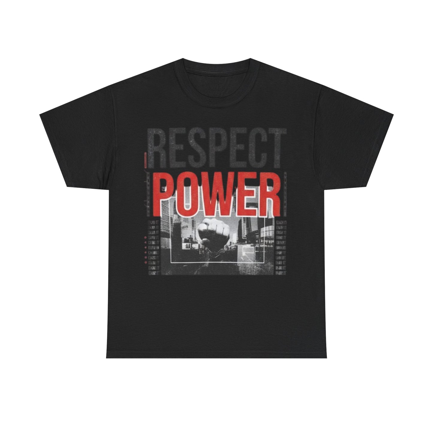 Respect Power Unisex Heavy Cotton Tee