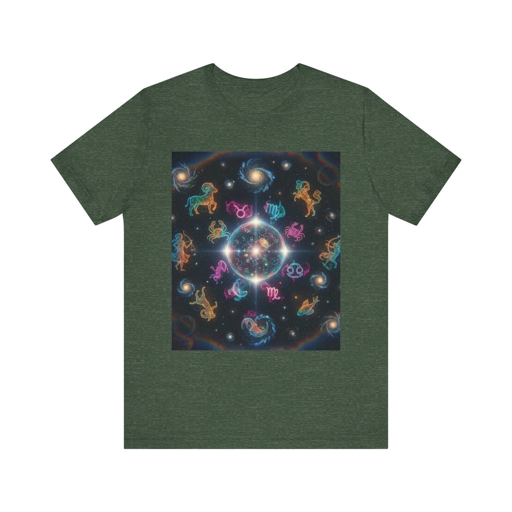 Unisex Zodiac Sign Short Sleeve Tee