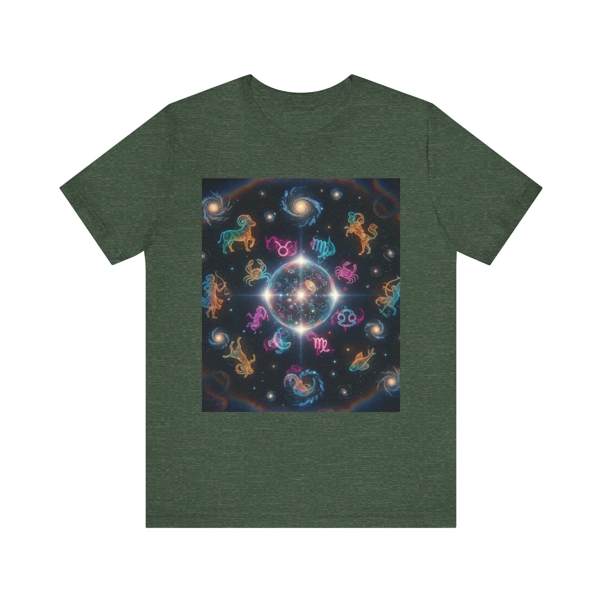 Unisex Zodiac Sign Short Sleeve Tee