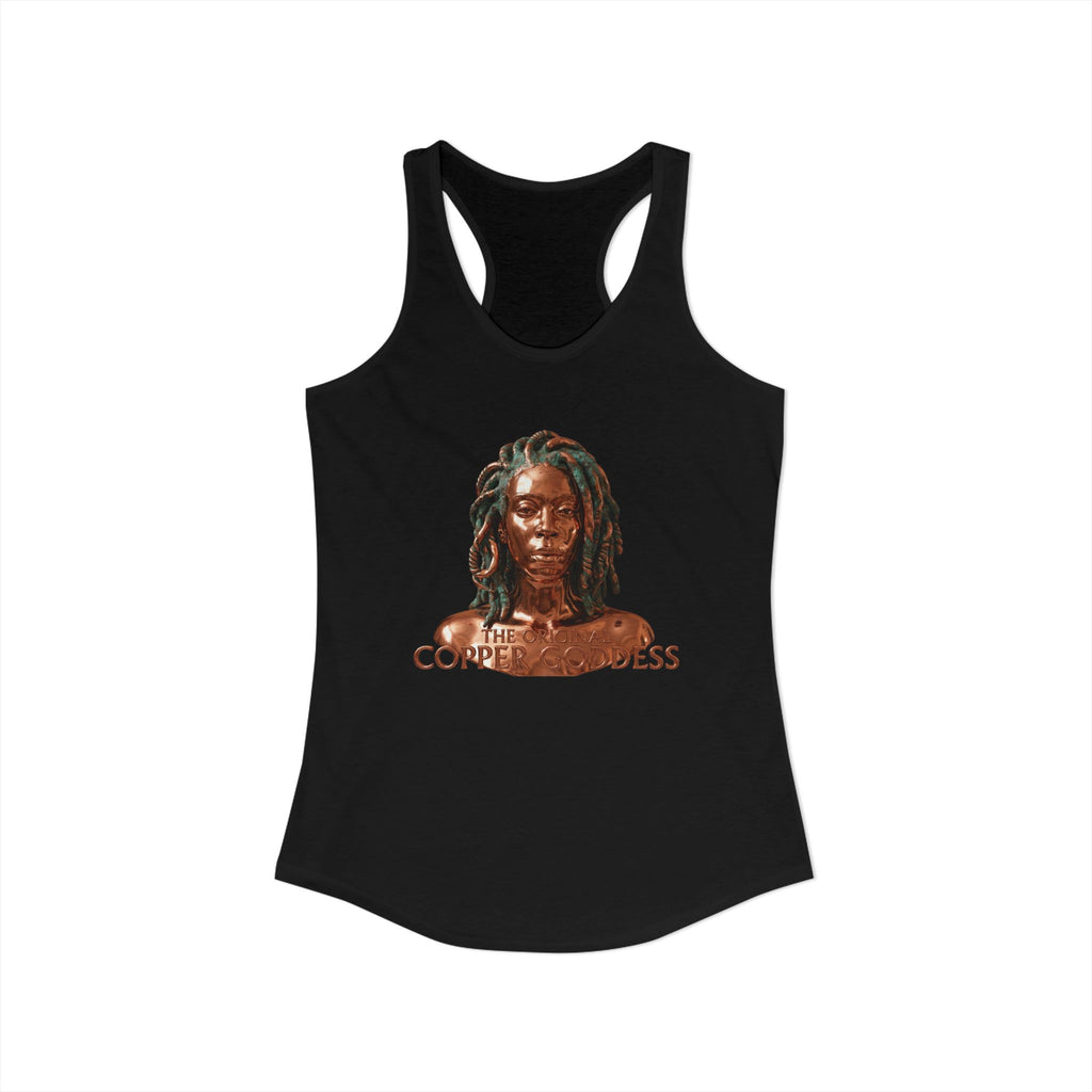 Copper Goddess Racerback Tank Top