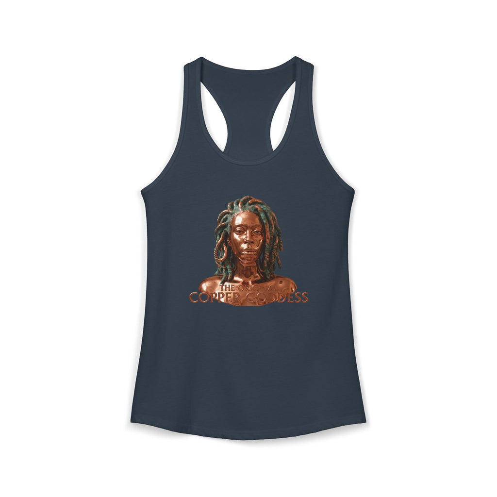 Copper Goddess Racerback Tank Top