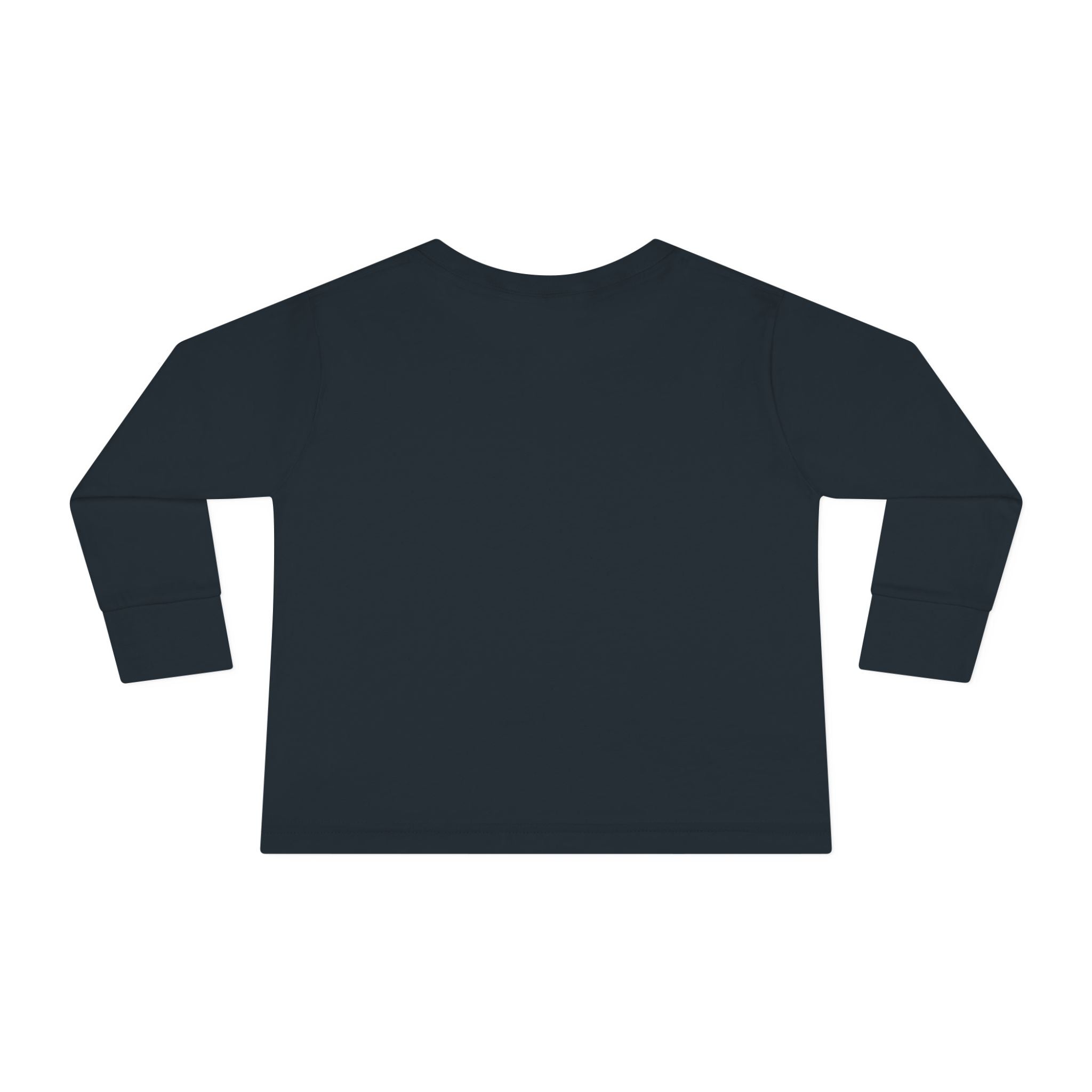 Colorful Elephant Toddler Long Sleeve Tee — Vibrant Safari Animal Shirt for Kids