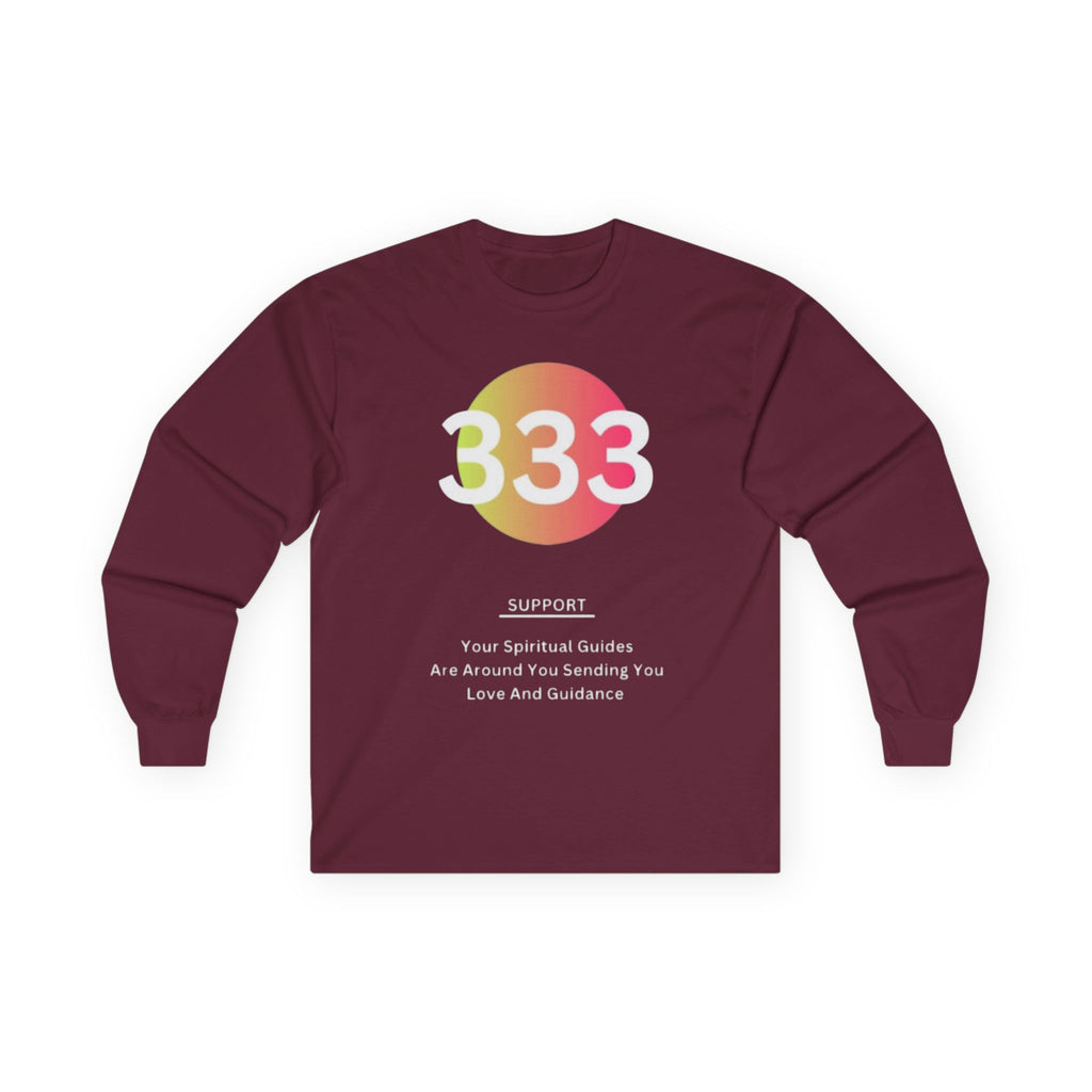 # 333 Angel Number Long Sleeve T shirt