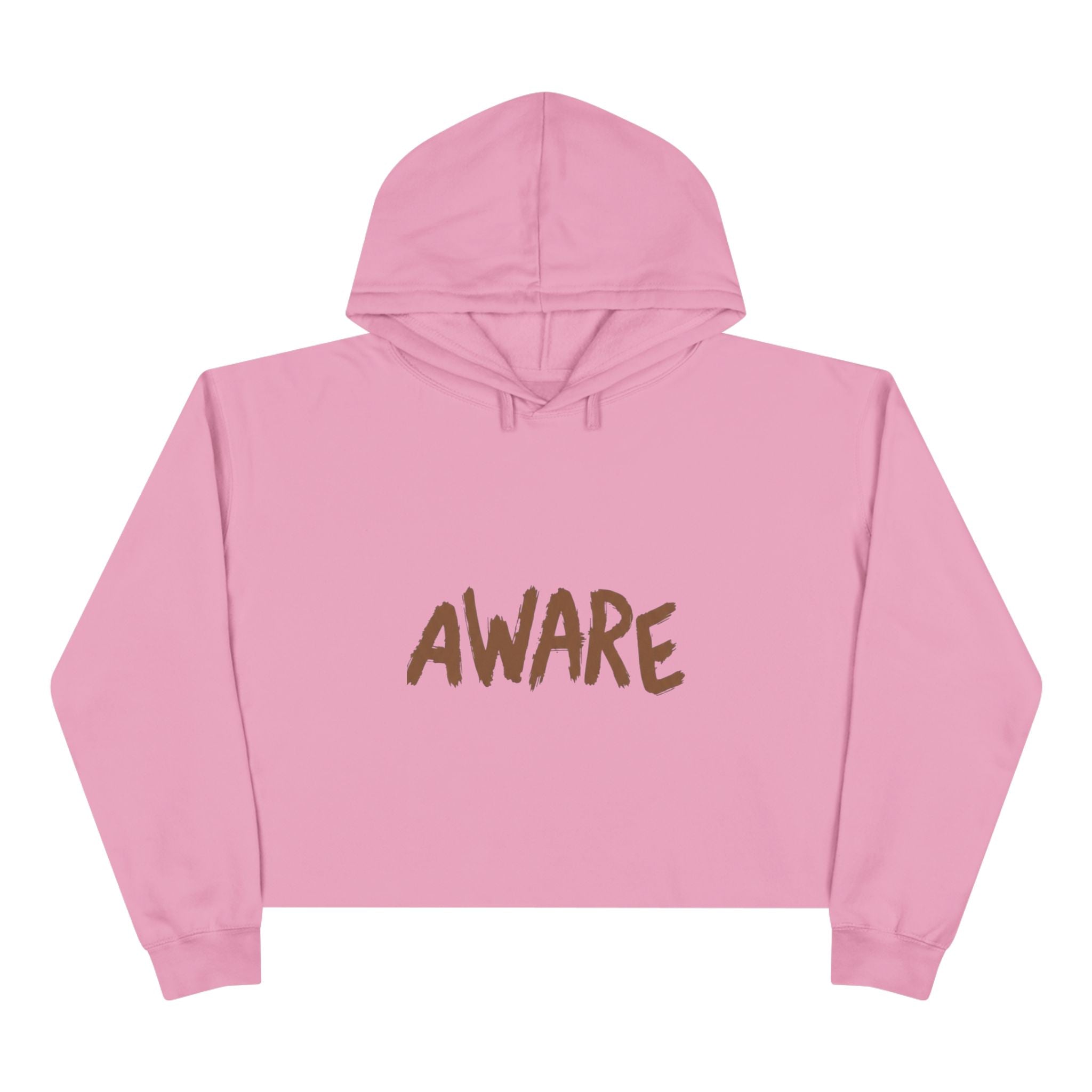 Aware! Crop Hoodie