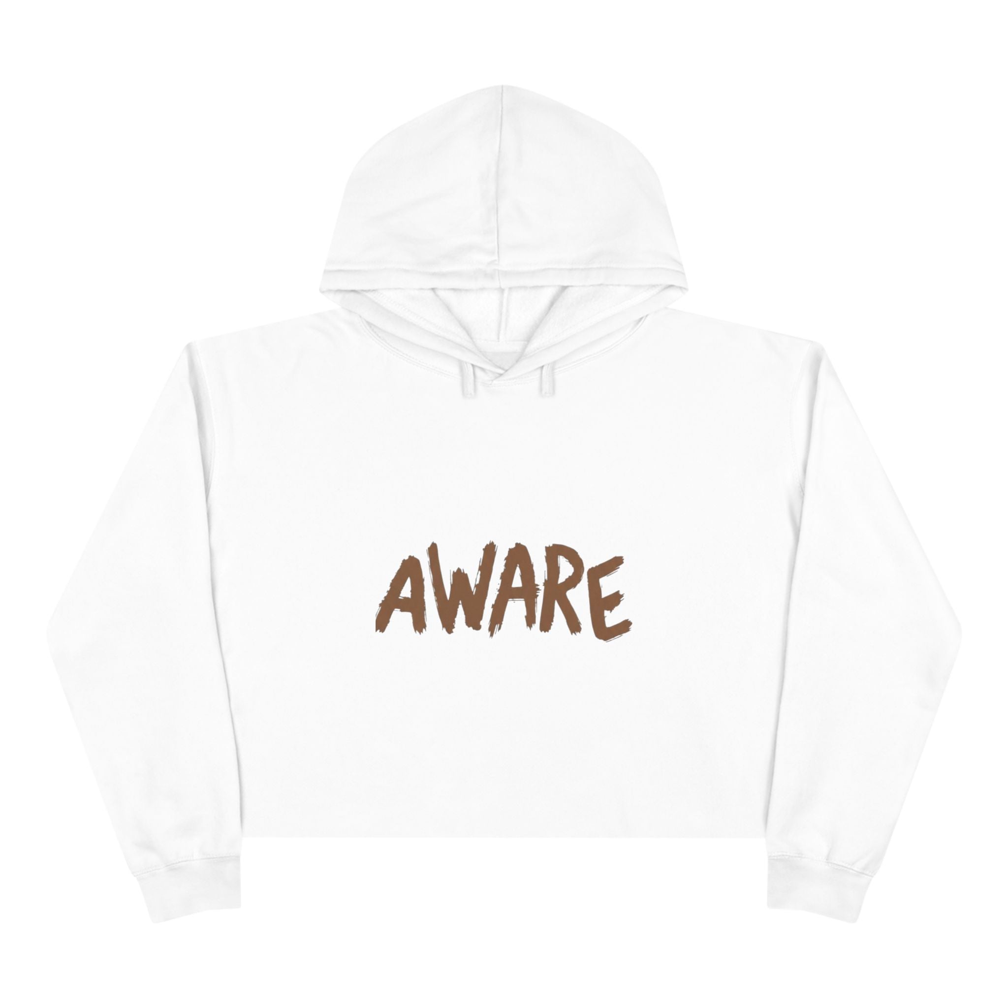 Aware! Crop Hoodie
