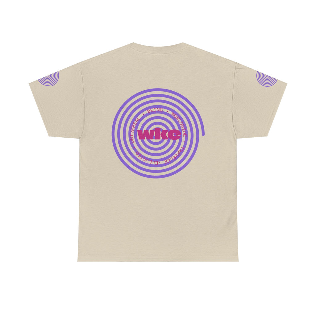 Cosmic Panther Tee — 'WKE WILD EXCLUSIVE' Neon Galaxy Cat Graphic Shirt