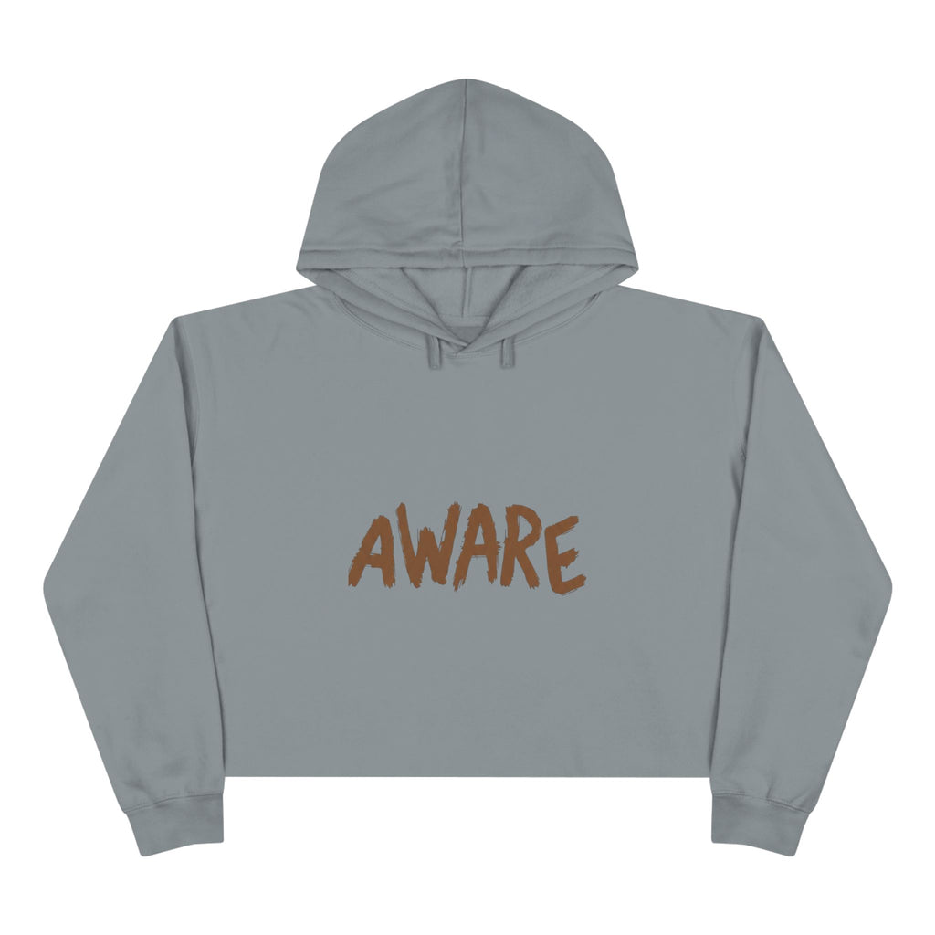 Aware! Crop Hoodie