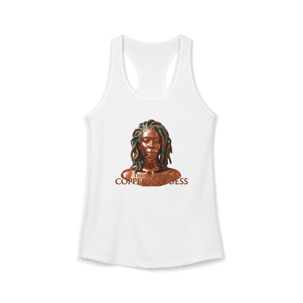 Copper Goddess Racerback Tank Top