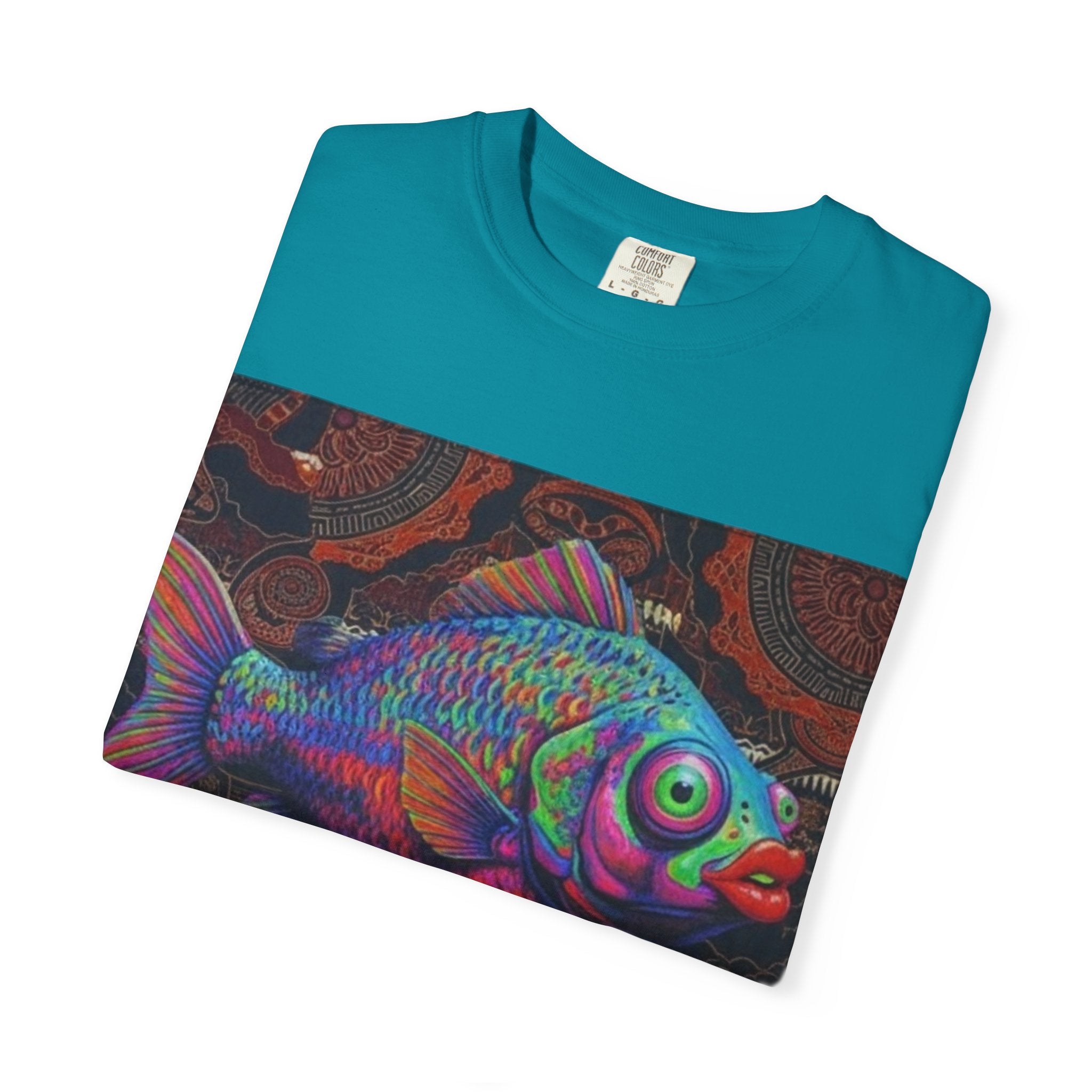 Copy of Copy of Wild Life Chimp Portrait T-Shirt — Colorful Retro Primate Graphic Tee