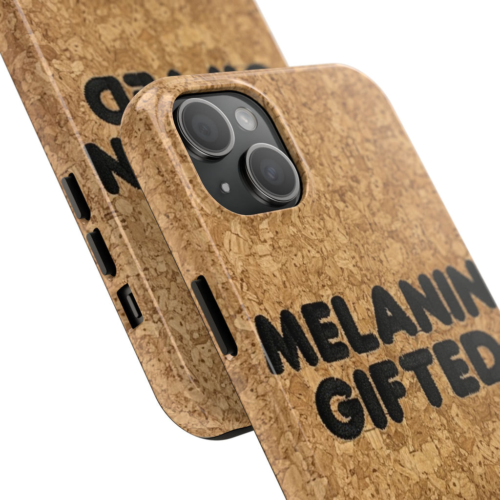 Melanin Gifted Tough Phone Cases, Black Culture Gift, Eco-Friendly Phone Case, Gift for Him, Gift for Her