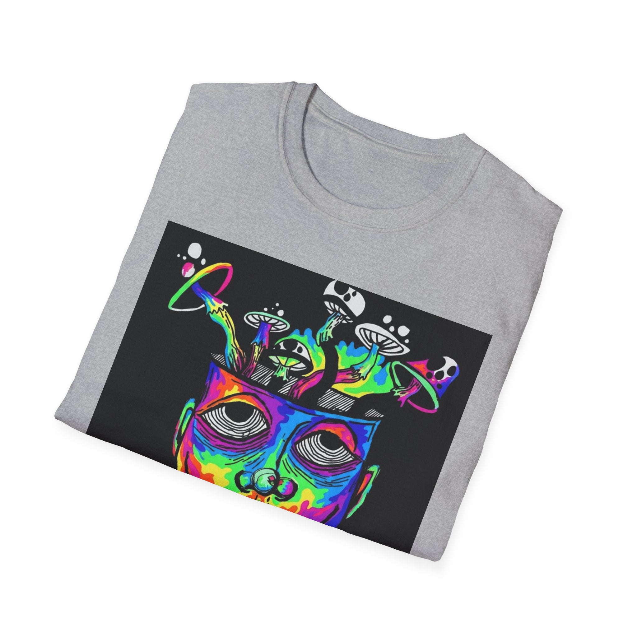 Psychedelic Portrait T-Shirt trippy world