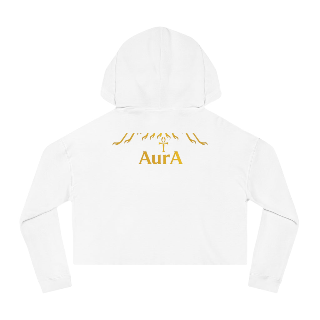 Gold Sunburst "AurA" Spiritual Graphic