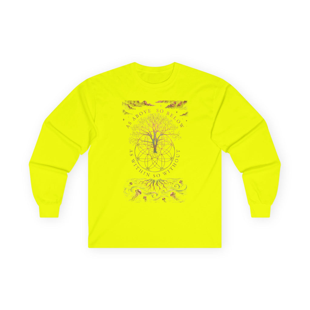 As Above So Below Long Sleeve Tee — “They Didn't Steal Slaves, They Stole” Statement Shirt