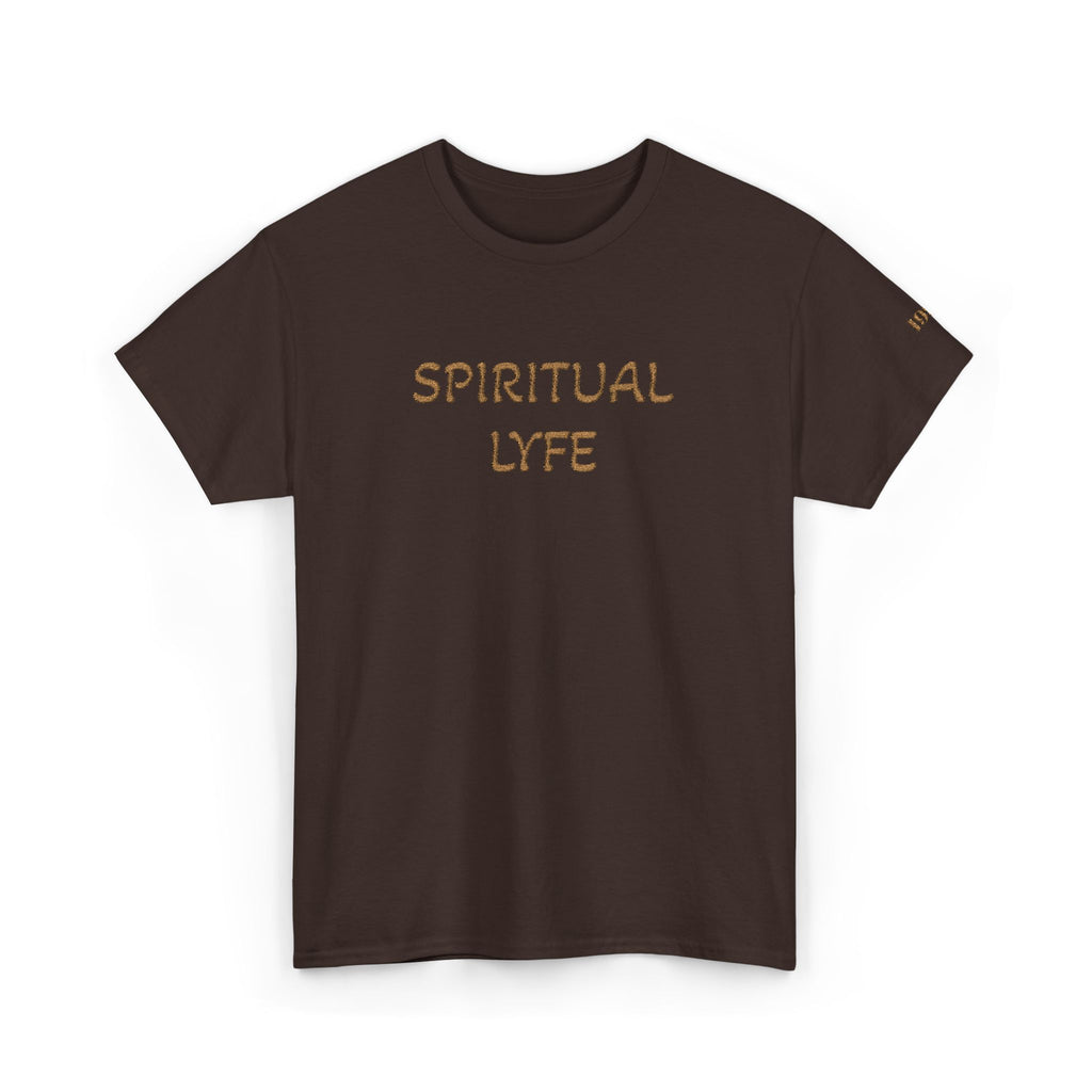 WKE WRLD Spiritual Life Unisex Heavy Cotton Embroidered T Shirt