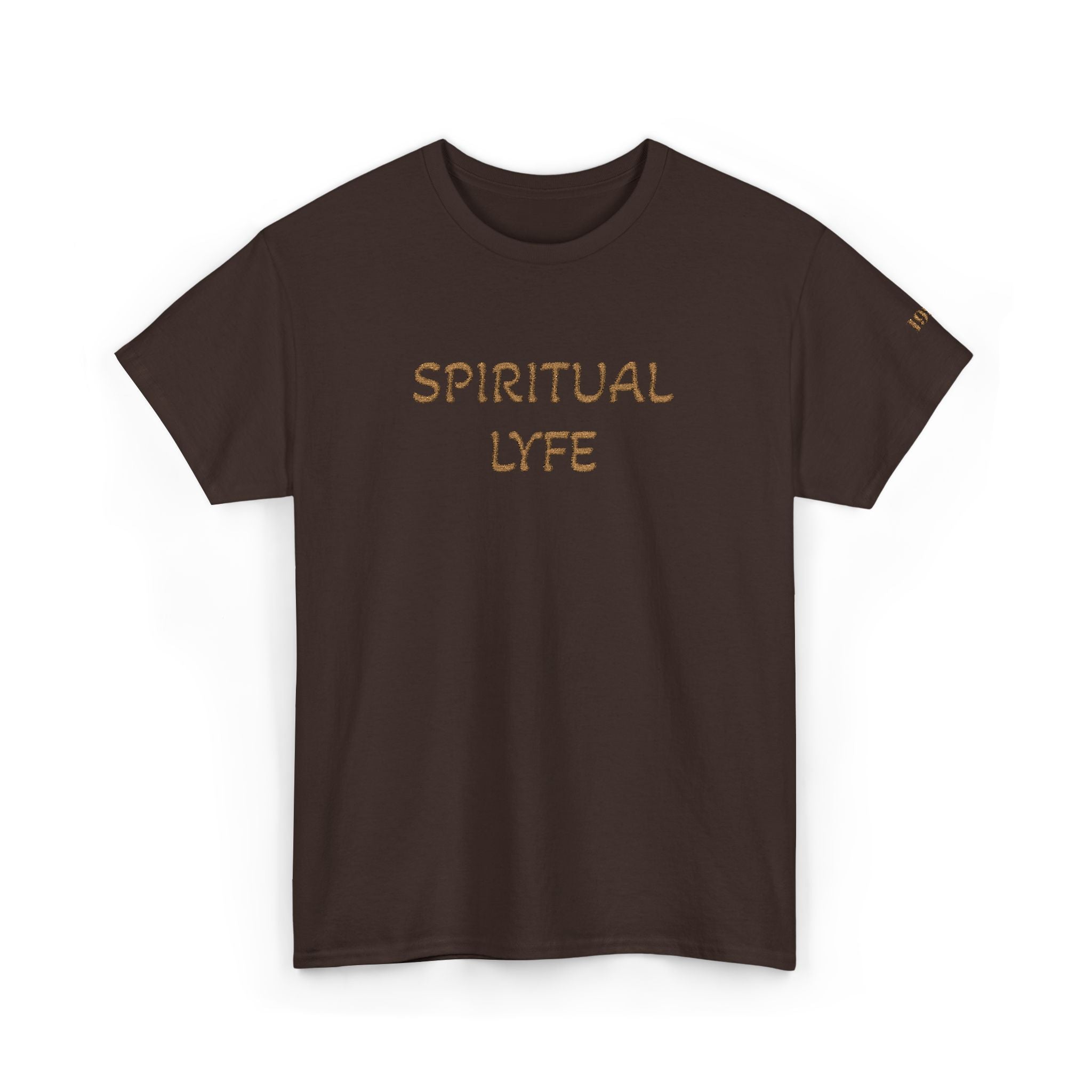 WKE WRLD Spiritual Life Unisex Heavy Cotton Embroidered T Shirt