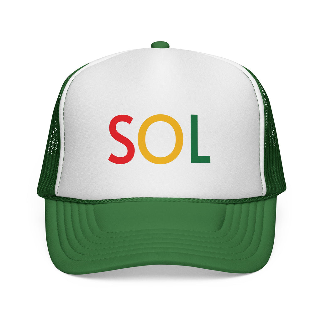 WKE WRLD Sol Trucker Cap (Small Print)
