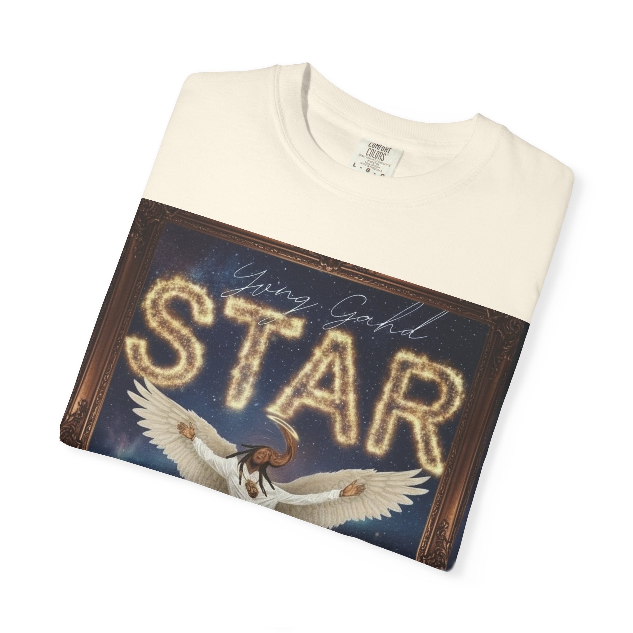 Star Angel Graphic T-Shirt — 'Star' Illustration Tee