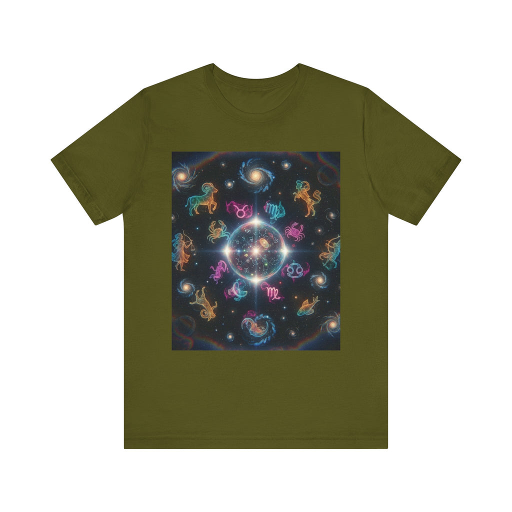 Unisex Zodiac Sign Short Sleeve Tee