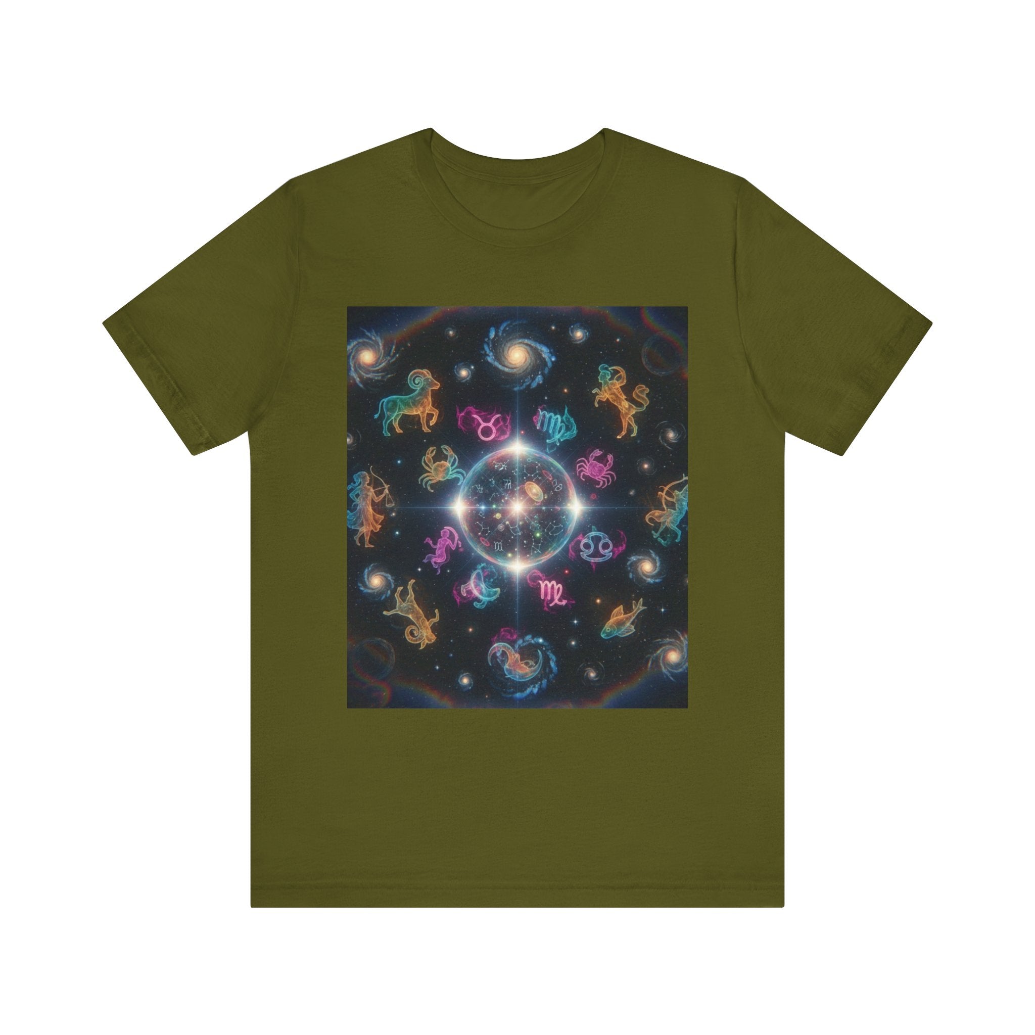 Unisex Zodiac Sign Short Sleeve Tee