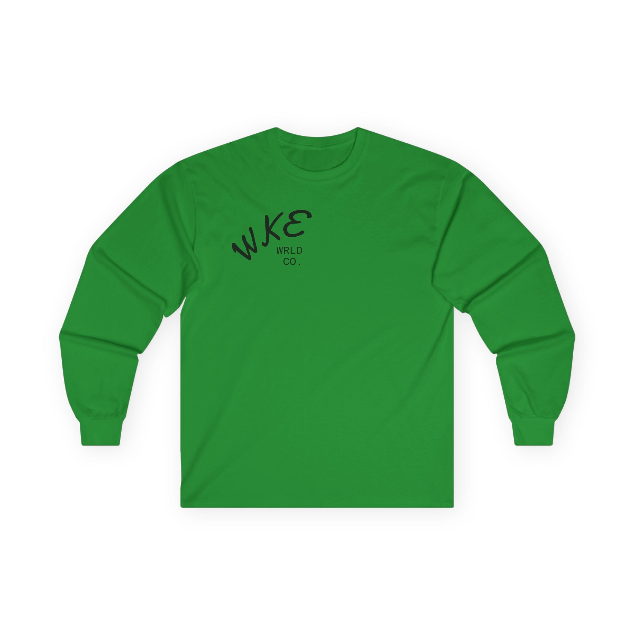 WKE WRLD  Co Long Sleeve Tee - Artistic Unisex Shirt, Perfect for Festivals, Gifts, Lounge, Casual Wear, Conscious Vibes