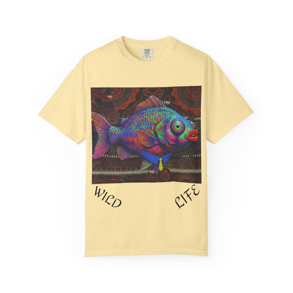 Copy of Copy of Wild Life Chimp Portrait T-Shirt — Colorful Retro Primate Graphic Tee