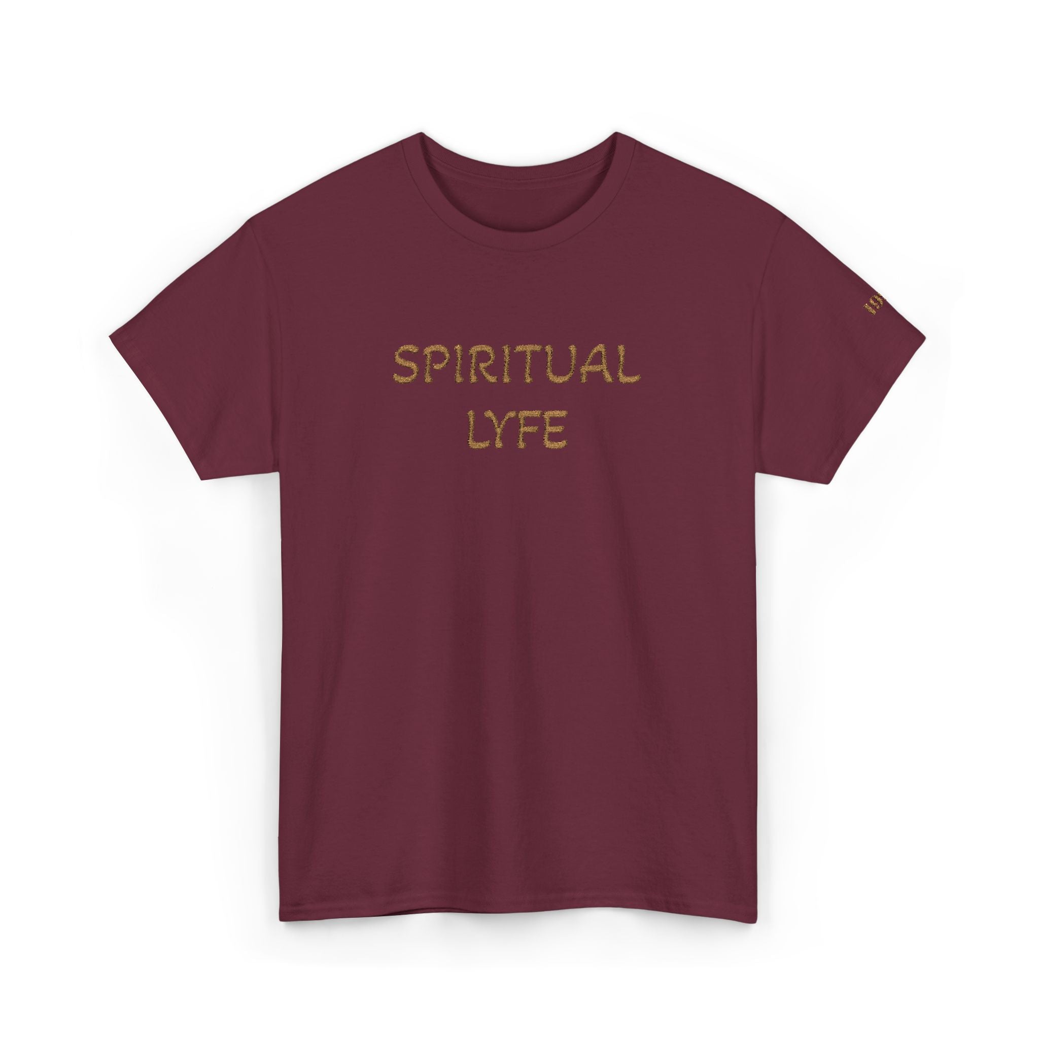WKE WRLD Spiritual Life Unisex Heavy Cotton Embroidered T Shirt