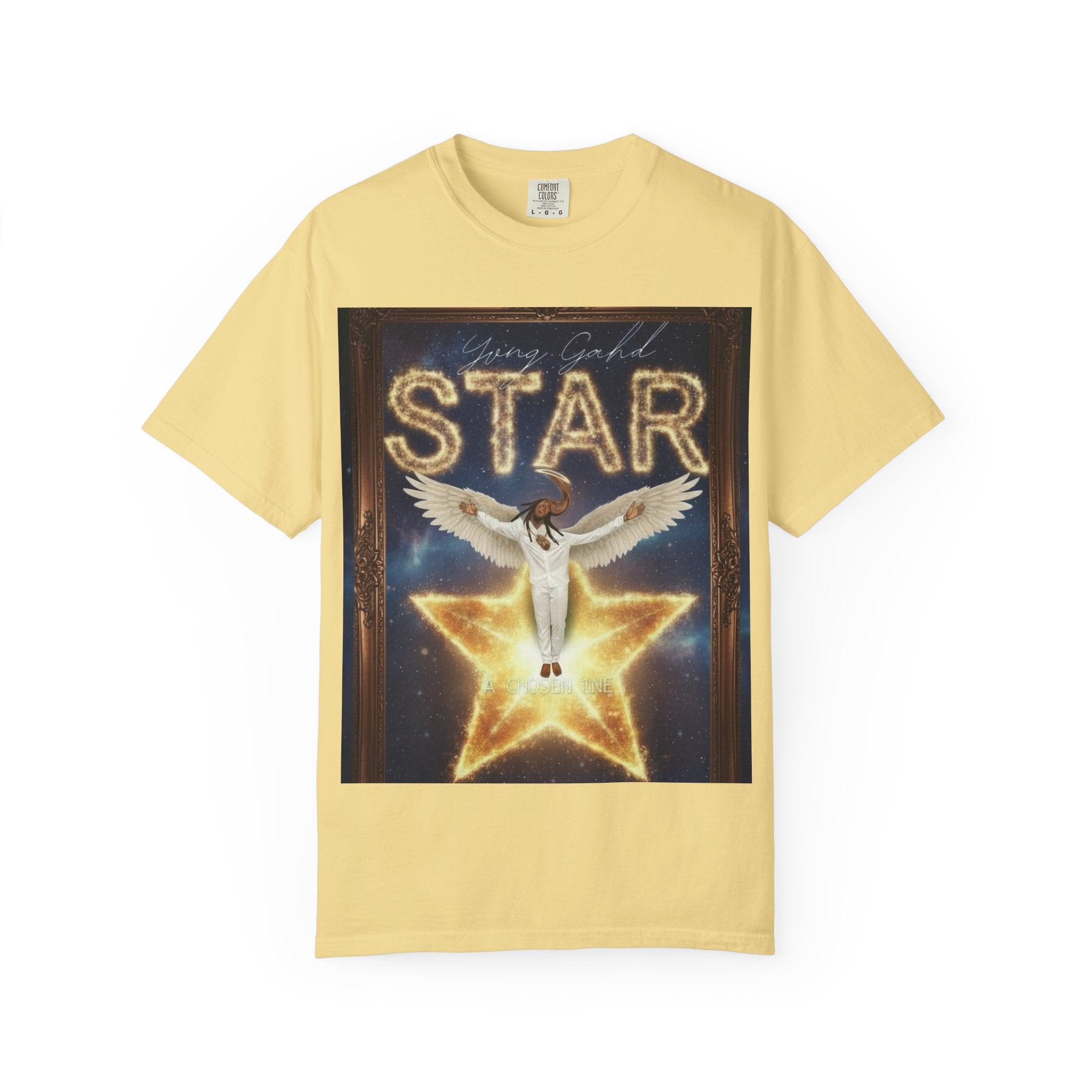 Star Angel Graphic T-Shirt — 'Star' Illustration Tee