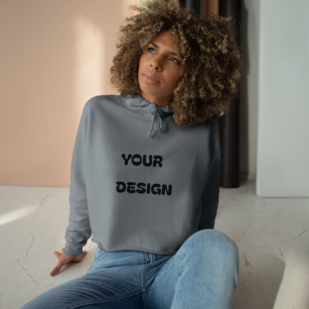Customize Your Crop Hoodie for Comfort & Style, Casual Wear, Gift for Her, Trendy Layering, Athleisure Outfit