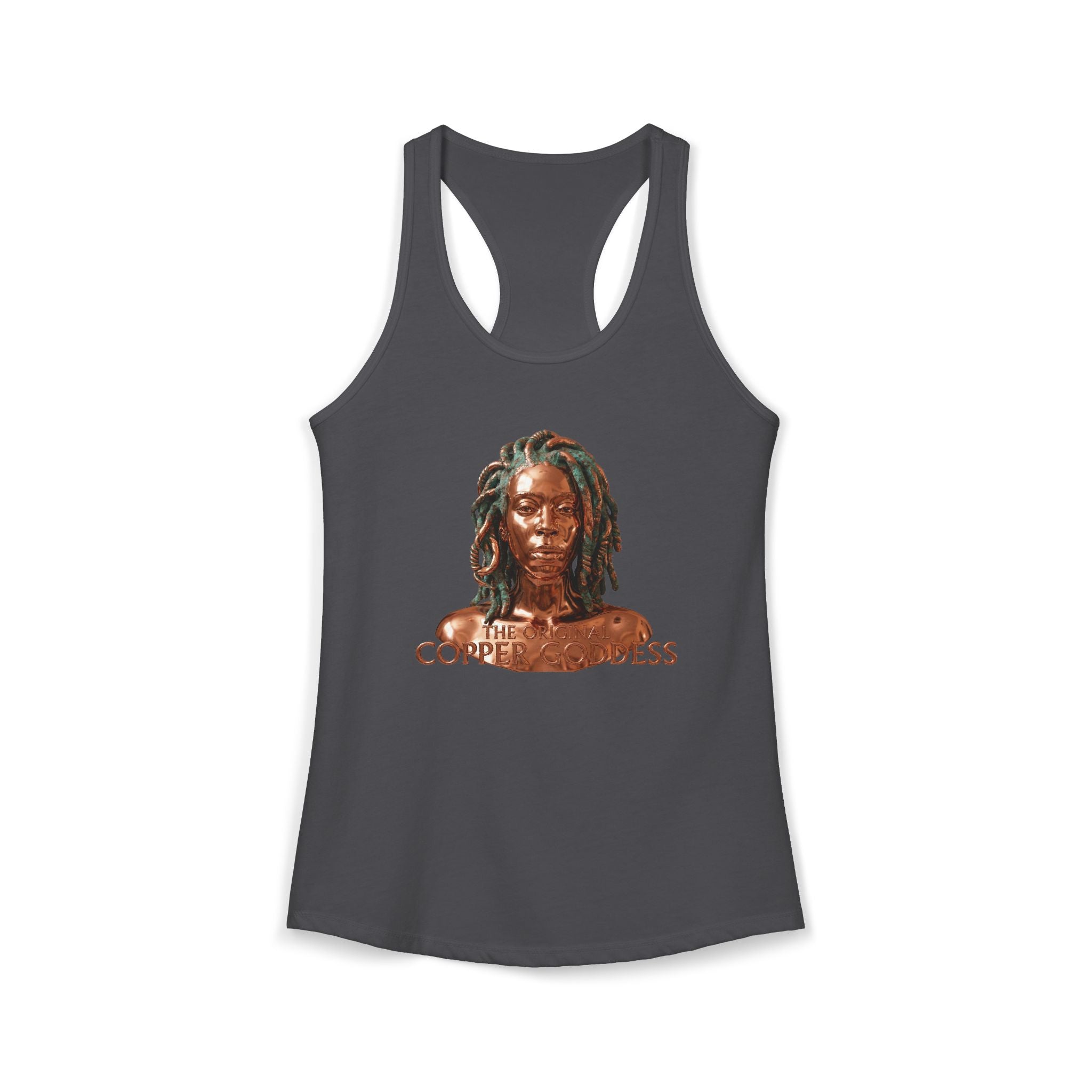 Copper Goddess Racerback Tank Top