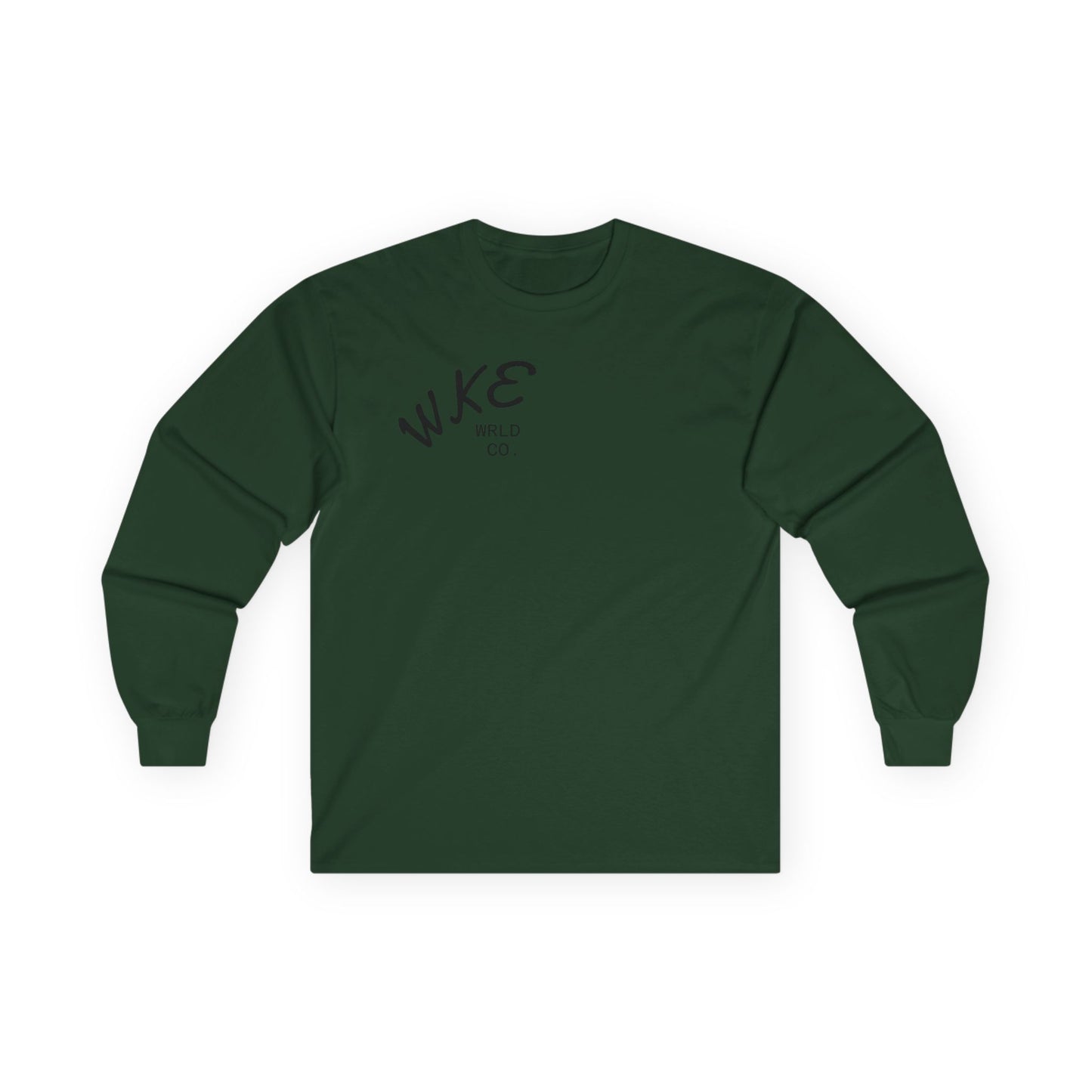 WKE WRLD  Co Long Sleeve Tee - Artistic Unisex Shirt, Perfect for Festivals, Gifts, Lounge, Casual Wear, Conscious Vibes
