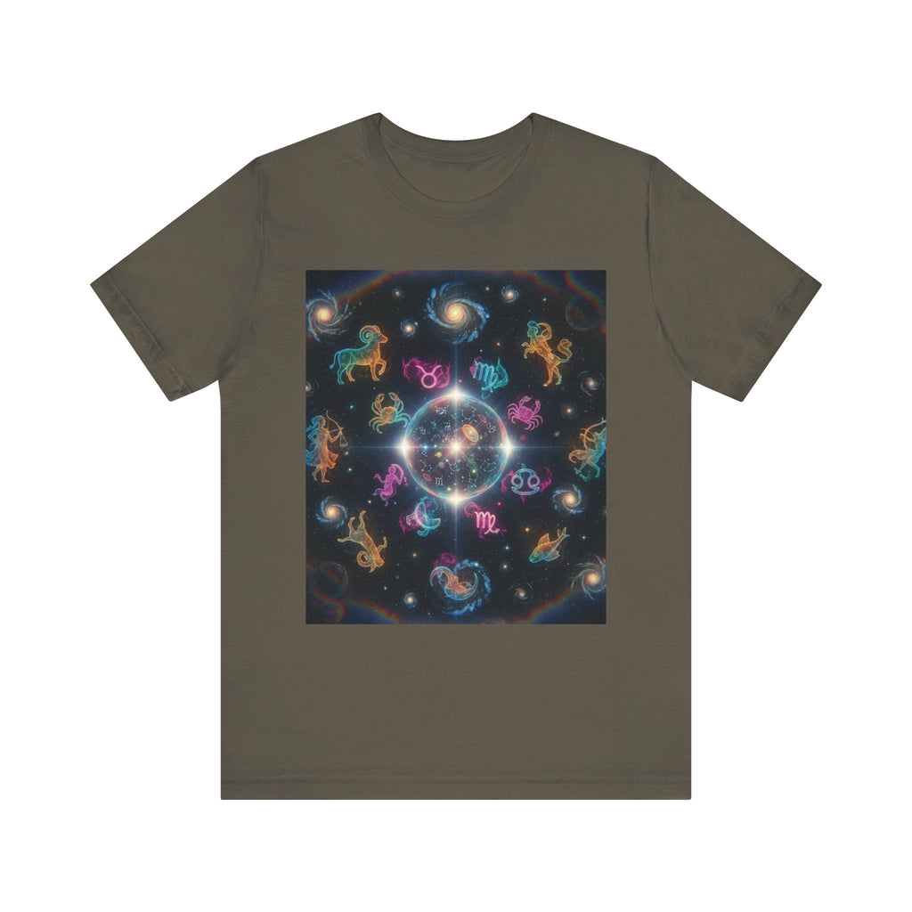 Unisex Zodiac Sign Short Sleeve Tee