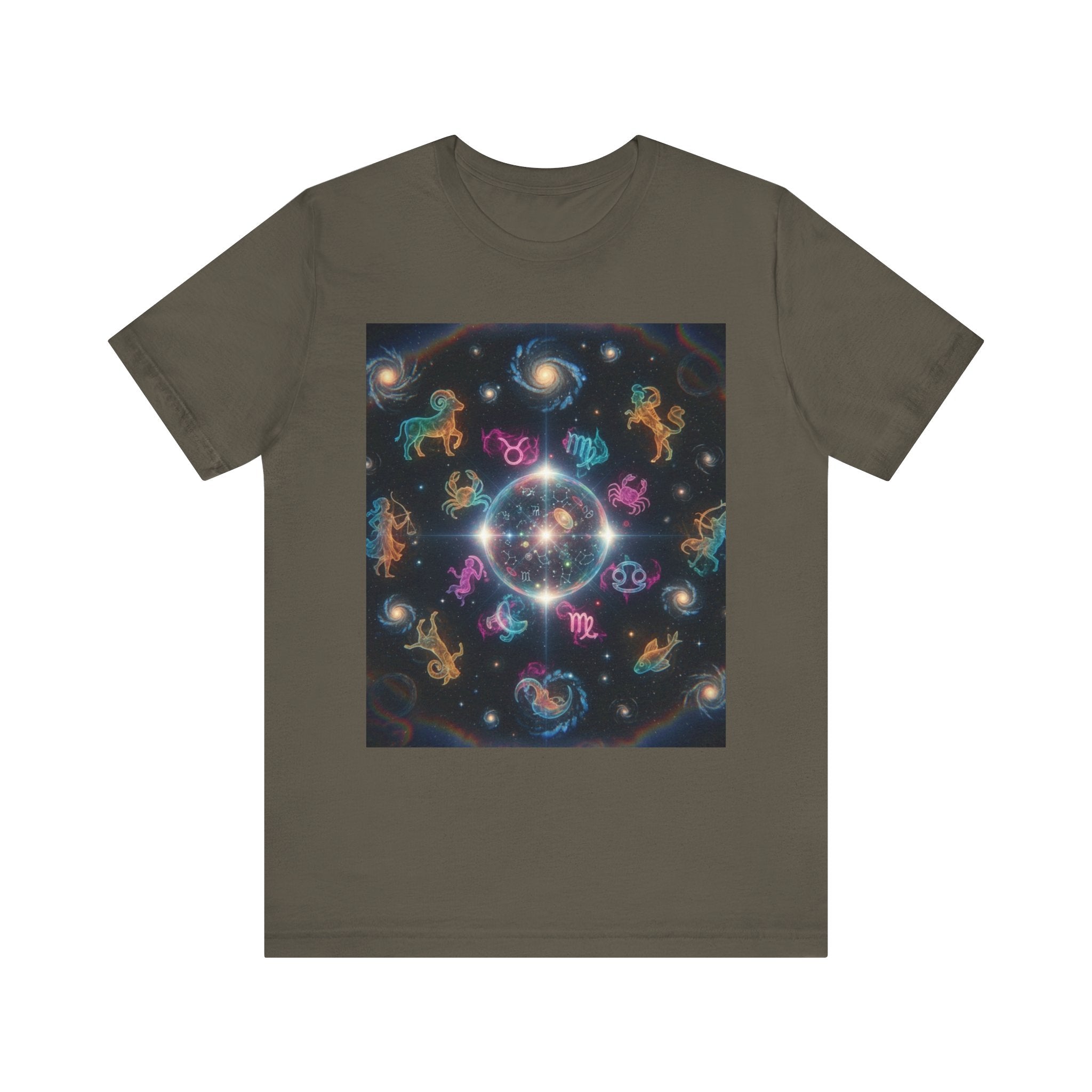 Unisex Zodiac Sign Short Sleeve Tee