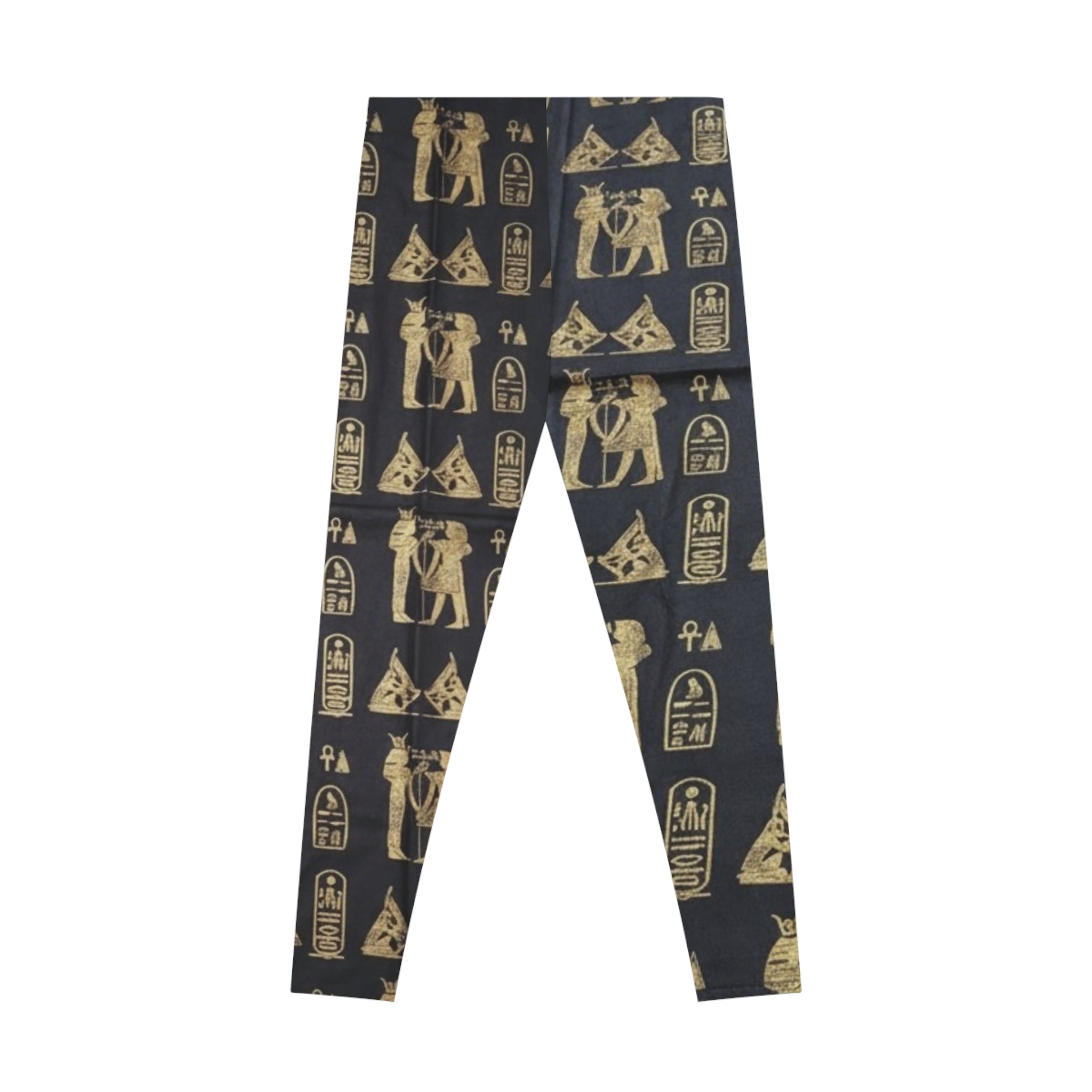 Egyptian Hieroglyphs Stretchy Leggings